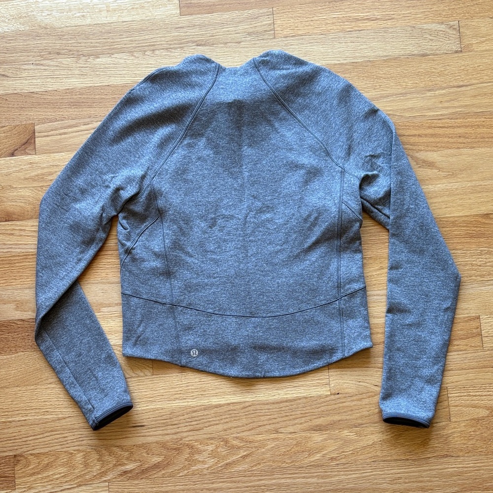 lululemon athletica Gray Sweatshirt
